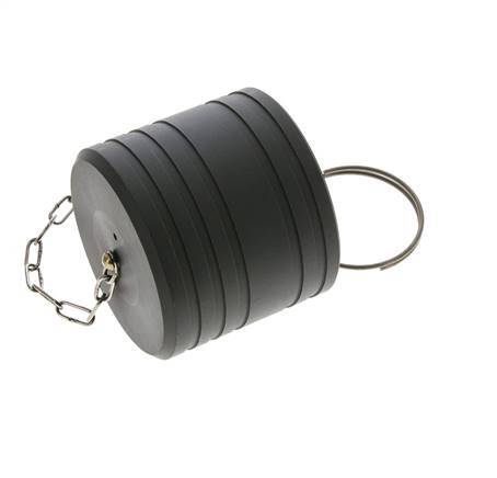 63.2 mm Plastic Dust Protection Cap For Coupling plug ISO 7241-1 B