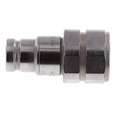 Stahl DN 10 Flachstecker für Hydraulik G 1/2 Zoll Innengewinde ISO 16028 D 19,7mm