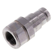 Stahl DN 10 Flachstecker für Hydraulik G 1/2 Zoll Innengewinde ISO 16028 D 19,7mm