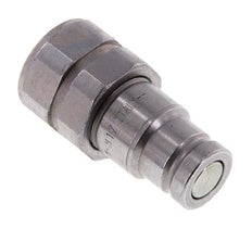 Stahl DN 10 Flachstecker für Hydraulik G 1/2 Zoll Innengewinde ISO 16028 D 19,7mm