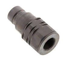 Stahl DN 12,5 Flachstecker G 1/2 Zoll Innengewinde ISO 16028 D 24,5mm