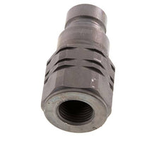 Stahl DN 12,5 Flachstecker G 1/2 Zoll Innengewinde ISO 16028 D 24,5mm