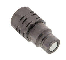 Stahl DN 12,5 Flachstecker G 1/2 Zoll Innengewinde ISO 16028 D 24,5mm