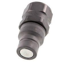 Stahl DN 19 Flachstecker für Hydraulik G 1 Zoll Innengewinde ISO 16028 D 30mm