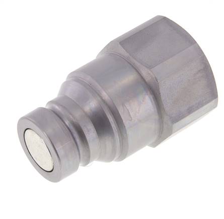 Stahl DN 25 Flachstecker für Hydraulik G 1 1/4 Zoll Innengewinde ISO 16028 D 36mm
