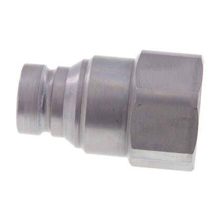 Stahl DN 25 Flachstecker für Hydraulik G 1 1/4 Zoll Innengewinde ISO 16028 D 36mm