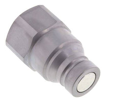 Stahl DN 25 Flachstecker für Hydraulik G 1 1/4 Zoll Innengewinde ISO 16028 D 36mm