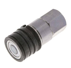 Stahl DN 6.3 Flachsteckhülse G 1/4 Zoll Innengewinde ISO 16028 CEJN D 16.2mm