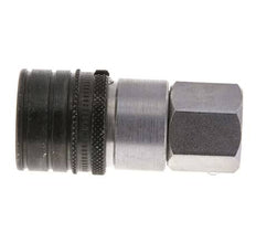 Stahl DN 6.3 Flachsteckhülse G 1/4 Zoll Innengewinde ISO 16028 CEJN D 16.2mm