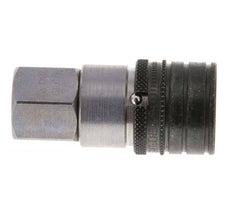 Stahl DN 6.3 Flachsteckhülse G 1/4 Zoll Innengewinde ISO 16028 CEJN D 16.2mm