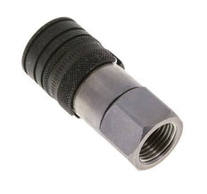 Stahl DN 10 Flachsteckhülse G 1/2 Zoll Innengewinde ISO 16028 CEJN D 19,7mm