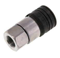 Stahl DN 12,5 Flachsteckhülse G 1/2 Zoll Innengewinde ISO 16028 CEJN D 24,5mm