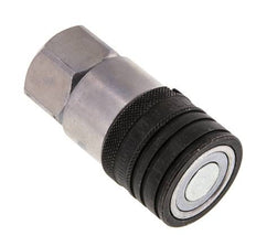Stahl DN 12,5 Flachsteckhülse G 1/2 Zoll Innengewinde ISO 16028 CEJN D 24,5mm