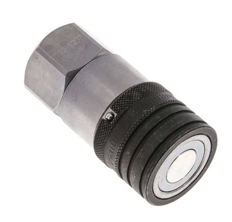 Stahl DN 12,5 Flachsteckhülse G 3/4 Zoll Innengewinde ISO 16028 CEJN D 24,5mm