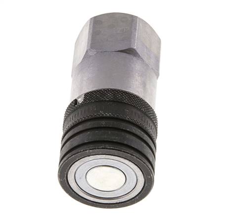 Stahl DN 12,5 Flachsteckhülse G 3/4 Zoll Innengewinde ISO 16028 CEJN D 24,5mm