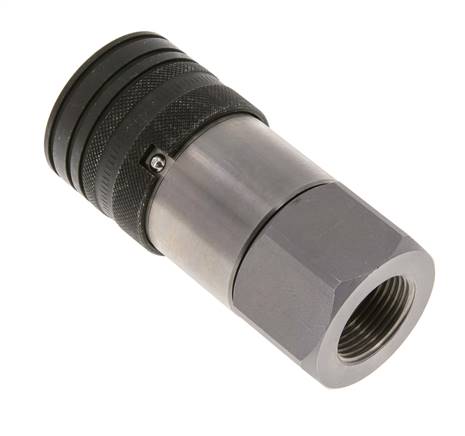 Stahl DN 19 Flachsteckhülse G 3/4 Zoll Innengewinde ISO 16028 CEJN D 30mm