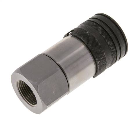 Stahl DN 19 Flachsteckhülse G 3/4 Zoll Innengewinde ISO 16028 CEJN D 30mm