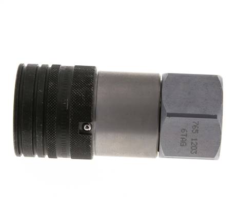 Stahl DN 19 Flachsteckhülse G 1 Zoll Innengewinde ISO 16028 CEJN D 30mm