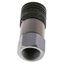Stahl DN 19 Flachsteckhülse G 1 Zoll Innengewinde ISO 16028 CEJN D 30mm