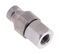 Stahl DN 6,3 Flachstecker G 1/4 Zoll Innengewinde ISO 16028 CEJN D 16,2mm