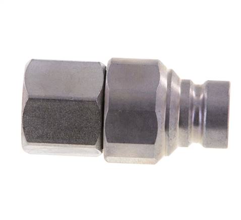 Stahl DN 6,3 Flachstecker G 1/4 Zoll Innengewinde ISO 16028 CEJN D 16,2mm