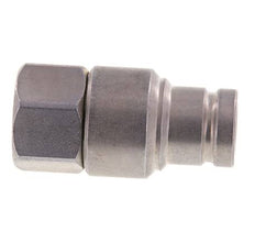 Stahl DN 10 Flachstecker für Hydraulik G 3/8 Zoll Innengewinde ISO 16028 CEJN D 19,7mm