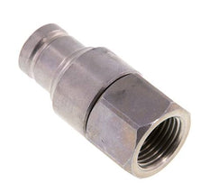 Stahl DN 10 Flachstecker für Hydraulik G 1/2 Zoll Innengewinde ISO 16028 CEJN D 19,7mm