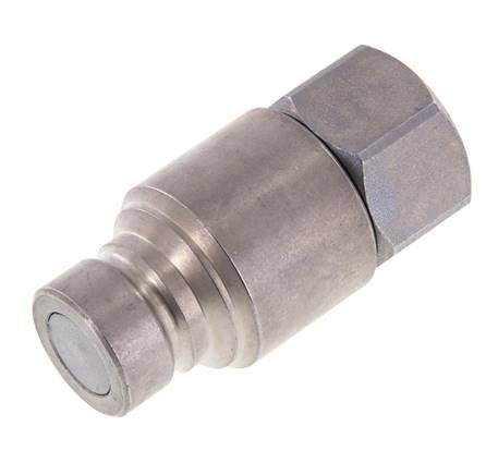 Stahl DN 12,5 Flachstecker G 1/2 Zoll Innengewinde ISO 16028 CEJN D 24,5mm