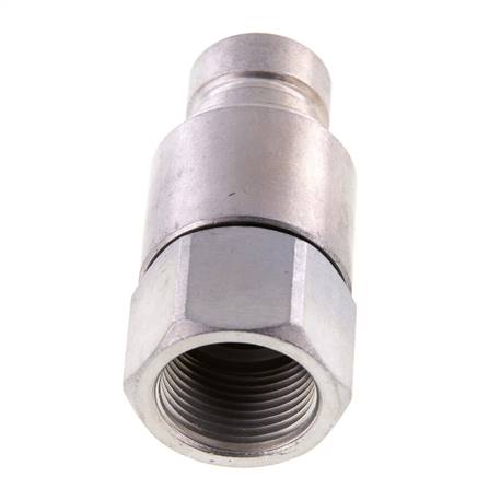 Stahl DN 12,5 Flachstecker G 3/4 Zoll Innengewinde ISO 16028 CEJN D 24,5mm