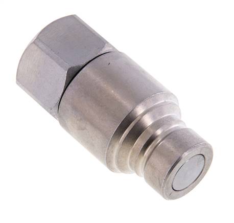Stahl DN 12,5 Flachstecker G 3/4 Zoll Innengewinde ISO 16028 CEJN D 24,5mm