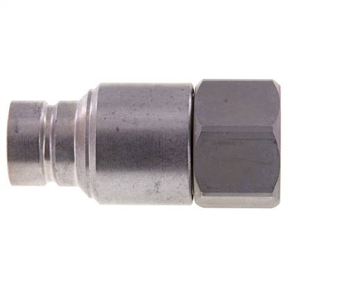 Stahl DN 19 Flachstecker für Hydraulik G 3/4 Zoll Innengewinde ISO 16028 CEJN D 30mm