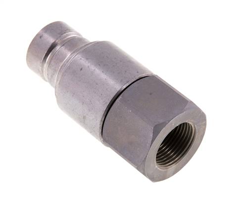 Stahl DN 19 Flachstecker für Hydraulik G 3/4 Zoll Innengewinde ISO 16028 CEJN D 30mm