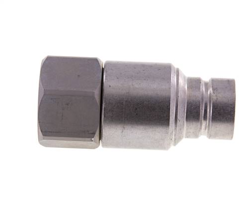 Stahl DN 19 Flachstecker für Hydraulik G 3/4 Zoll Innengewinde ISO 16028 CEJN D 30mm