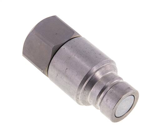 Stahl DN 19 Flachstecker für Hydraulik G 3/4 Zoll Innengewinde ISO 16028 CEJN D 30mm