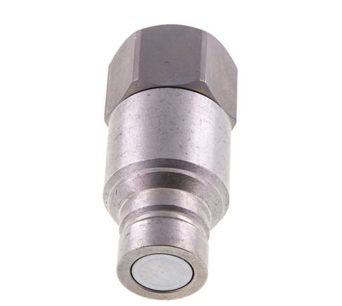 Stahl DN 19 Flachstecker für Hydraulik G 3/4 Zoll Innengewinde ISO 16028 CEJN D 30mm