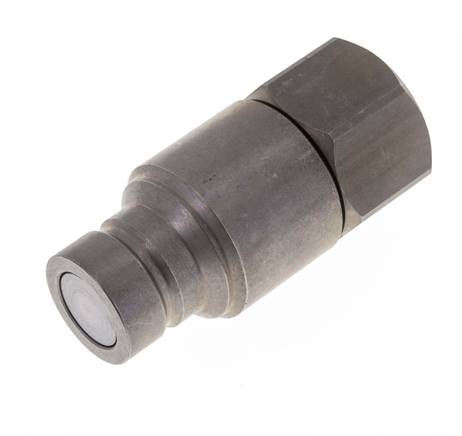 Stahl DN 19 Flachstecker für Hydraulik G 1 Zoll Innengewinde ISO 16028 CEJN D 30mm