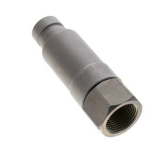 Steel DN 19 Flat Face Hydraulic Plug G 1 inch Female Threads ISO 16028 CEJN Pressure Eliminator D 30mm