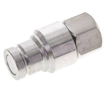 Edelstahl DN 10 Flachstecker für Hydraulik G 3/8 Zoll Innengewinde ISO 16028 CEJN D 19,7mm