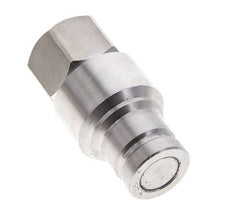 Edelstahl DN 10 Flachstecker für Hydraulik G 3/8 Zoll Innengewinde ISO 16028 CEJN D 19,7mm