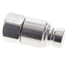 Edelstahl DN 12 Flachstecker für Hydraulik G 3/4 Zoll Innengewinde ISO 16028 CEJN D 24.5mm