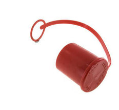 48 mm Kunststoff-Staubschutzkappe für Kupplungsdose mit Kette [2 Stück]