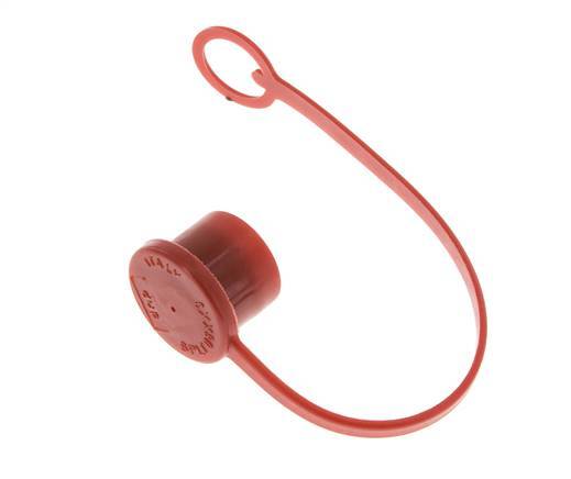 16,2 mm Kunststoff-Staubschutzkappe für Kupplungsstecker mit Kette [2 Stück]