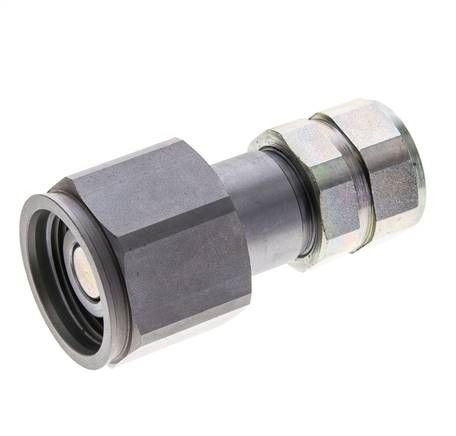 Stahl DN 8.7 Flachdichtung Hydraulikstecker G 1/2 Zoll Innengewinde ISO 16028 D M30 x 2