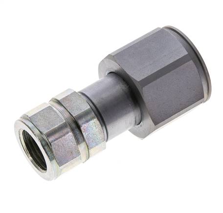 Stahl DN 8.7 Flachdichtung Hydraulikstecker G 1/2 Zoll Innengewinde ISO 16028 D M30 x 2