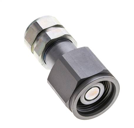 Stahl DN 8.7 Flachdichtung Hydraulikstecker G 1/2 Zoll Innengewinde ISO 16028 D M30 x 2