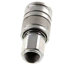 Stahl DN 10 Hydraulikkupplung Muffe M18x1,5 Innengewinde ISO 7241-1 A D 17,3mm