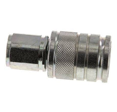Stahl DN 10 Hydraulikkupplung Muffe M18x1,5 Innengewinde ISO 7241-1 A D 17,3mm