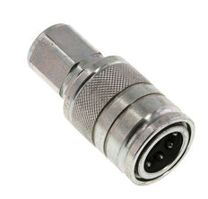 Stahl DN 10 Hydraulikkupplung Muffe M18x1,5 Innengewinde ISO 7241-1 A D 17,3mm