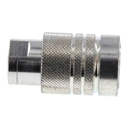 Stahl DN 10 Hydraulikkupplung Muffe G 3/8 Zoll Innengewinde ISO 7241-1 A D 16mm
