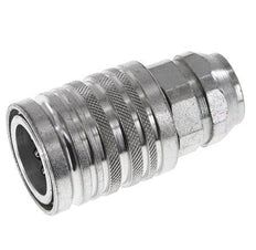 Steel DN 12.5 Hydraulic Coupling Socket G 3/8 inch Female Threads ISO 7241-1 A D 20.5mm